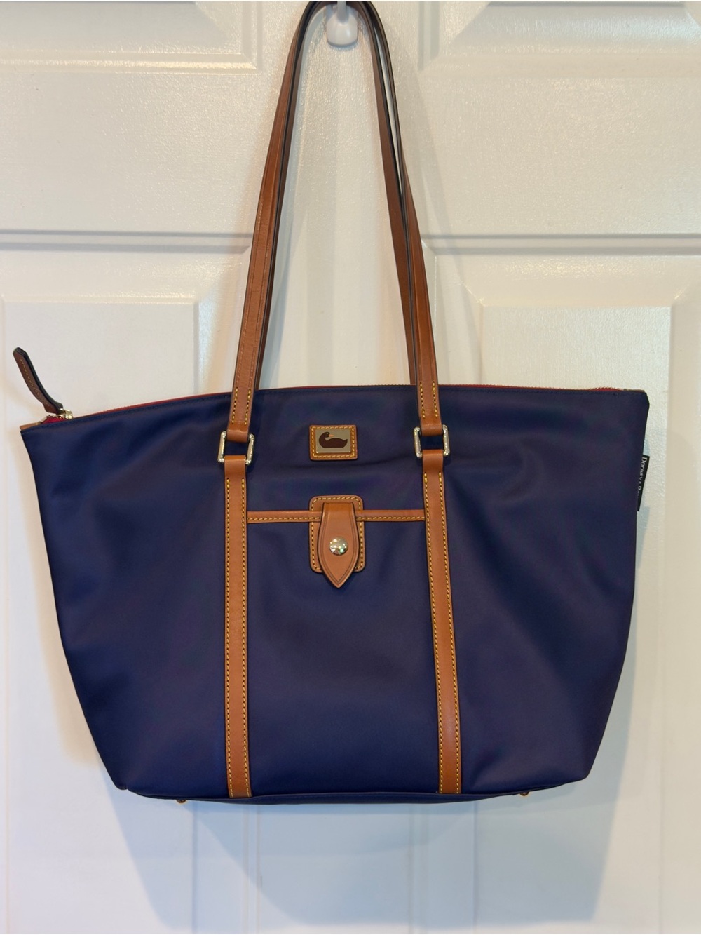 Dooney & Bourke Large Nylon Tote - Navy